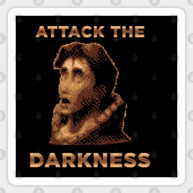 Attack the Darkness DND Magnet by karutees